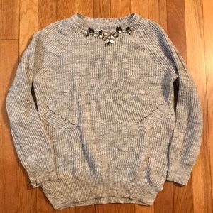 Grey LOFT sweater